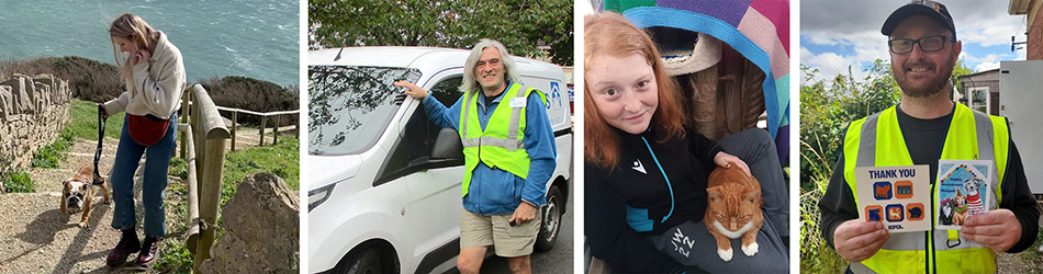 Pictures of our volunteers from our Volunteer Spotlight blog. Click to read more